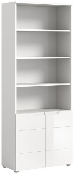 Home affaire Aktenschrank CAPRI, 2 Türen inkl. eingefasster Griffmulde, 5 Einlegeböden Mehrzweckschrank, Aktenregal, Regal, Stauraumregal, Universalschrank