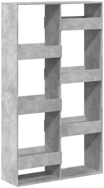 vidaXL Raumteiler Betongrau 100x33x175 cm Holzwerkstoff 3309576