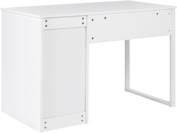Schreibtisch ZERLAY Weiß 120 cm 60 cm Bild 6
