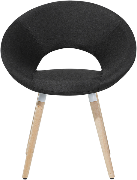 Esszimmerstuhl schwarz 2er Set ROSLYN Bild 7