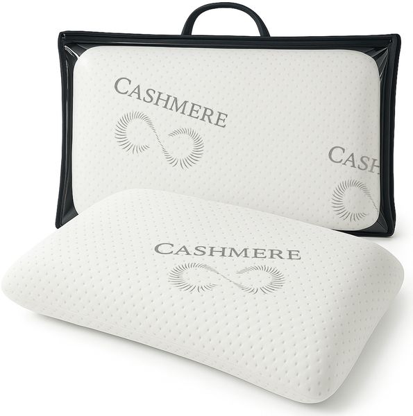 Nackenkissen-Cashmerebezug 70x40x13cm