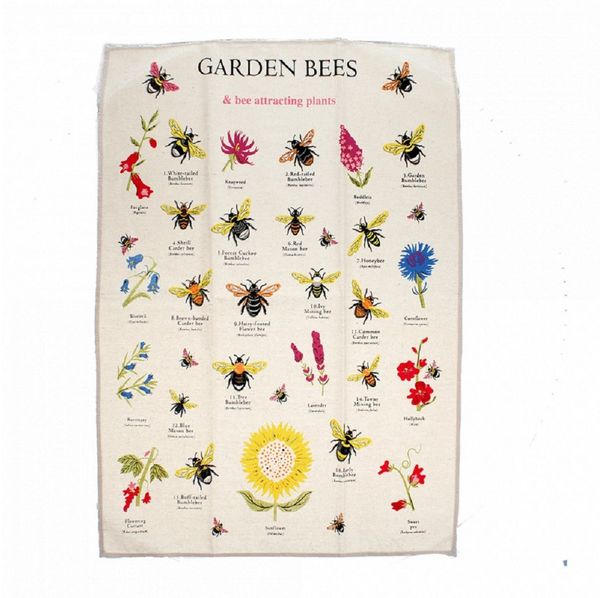 Rex London Geschirrtuch Geschirrhandtuch, (Baumwolle, 1-tlg, mit Aufhängeschlaufe), ca. 50x70 cm