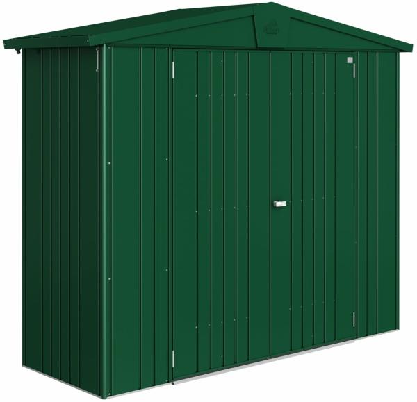 Biohort Gerätehaus Europa, 2A: 244 x 84 x 203 (b x t x h) cm, dunkelgrün