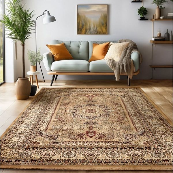 SIMPEX24 Orientteppich Orientalisch Design, Läufer, Höhe: 12 mm, Orinet Teppich Webteppich orientalischen Mustern Teppich Wohnzimmer