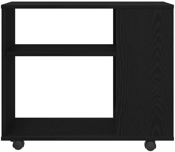 vidaXL Beistelltisch Schwarze Eiche 70 x 35 x 60 cm Holzwerkstoff 862496 Bild 5