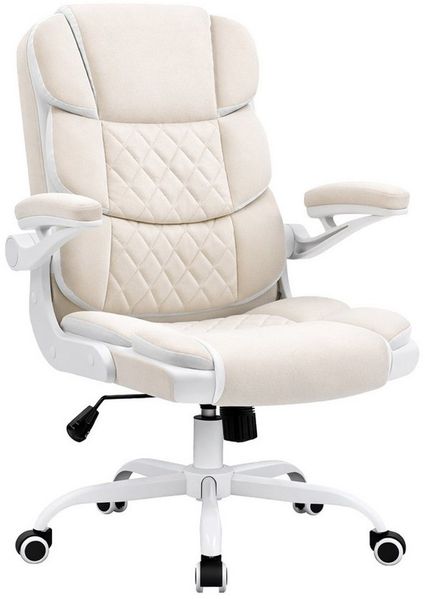 HTI-Living Drehstuhl Bürostuhl Jasper Velvet Beige (Stück, 1 St)