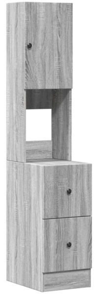 vidaXL Küchenschrank Grau Sonoma 35x50x180 cm Holzwerkstoff 840763