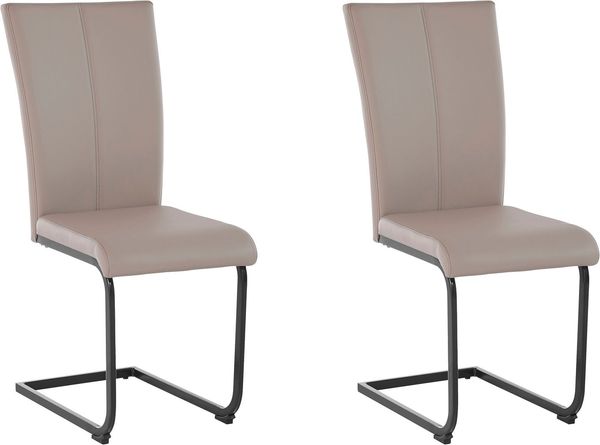 Home affaire Freischwinger Oliver (Set, 2 St), Stuhl belastbar bis 120 Kg