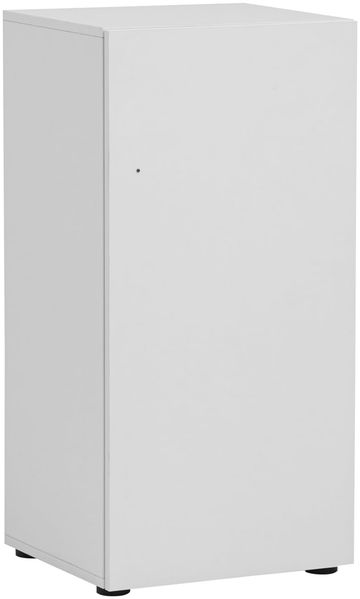 Schildmeyer Locked Spind Schrank Cap 159251 mit elektronischem Schloss, Holzwerkstoff, mattweiß, 1 Tür