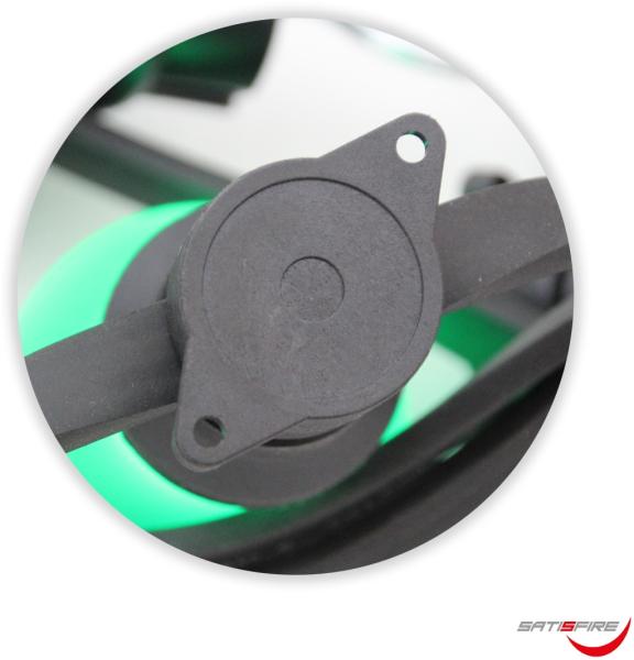 ILLU-Lichterkette BLACKY - 5m - 5 x E27 - IP44 - warmweiße EDISON LED Filamentlampen - SATISFIRE Bild 3