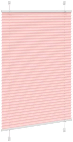vidaXL Plissee Rosa 90x150 cm Stoffbreite 89,4 cm Polyester 4015447 Bild 3