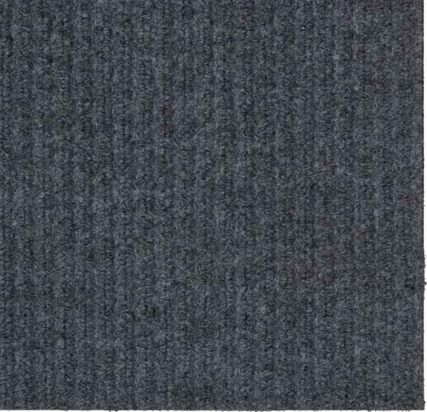 vidaXL Teppichläufer Grau 80 x 400 cm Stoff 42011419 Bild 3