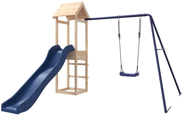 vidaXL Spielturm Massivholz Kiefer 3155855