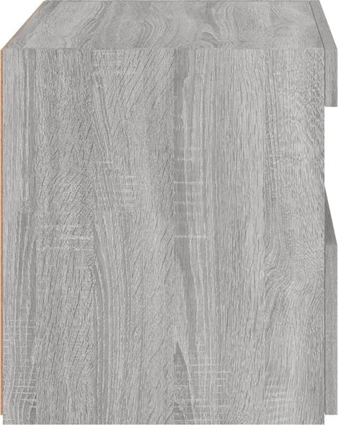 vidaXL Nachttische mit LED-Leuchten 2 Stk. Grau Sonoma 50x40x45 cm 836774 Bild 10