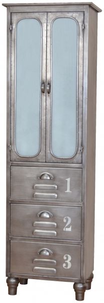 Metallschrank Konstantin, 150 cm hoch