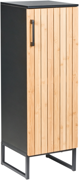 Badezimmerschrank MISCANTI Bambus 30 cm Hellbraun