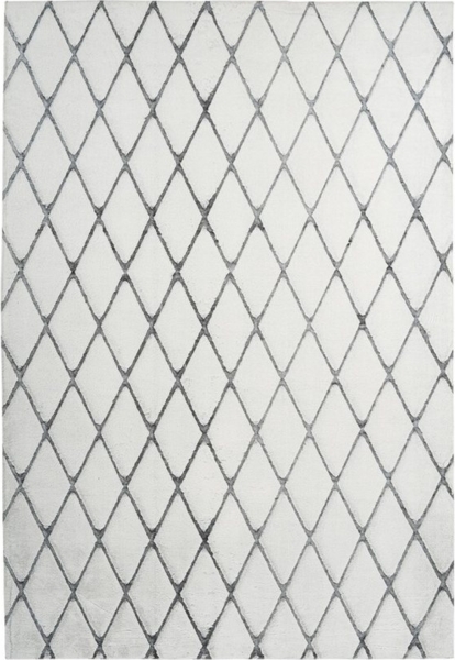 Vivica 225 Weiß / Anthrazit 160x230