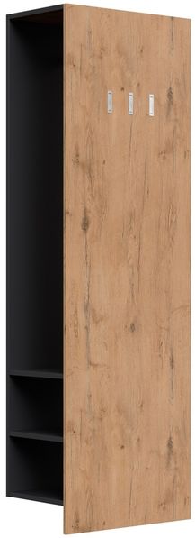 Flurmöbel-Set Central 3tlg Spiegel Schuhschrank 22 Paar Oak : Oak / Grafit Bild 6