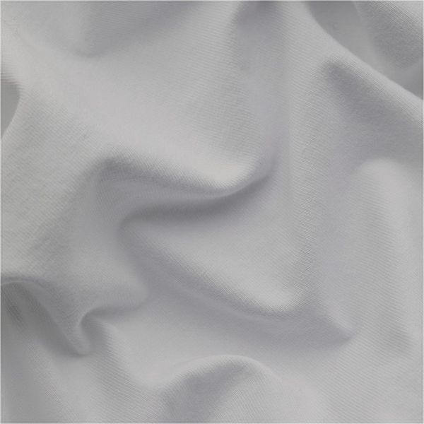 Schlafgut 'PURE TOPPER' Spannbettlaken, für Topper bis 10 cm Höhe, Gray Light, XL 180x200 cm - 200x220 cm, 100% Bio-Baumwolle Bild 2