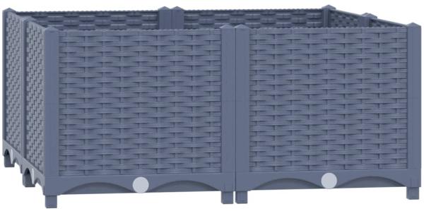 vidaXL Hochbeet 80x80x38 cm Polypropylen 310411