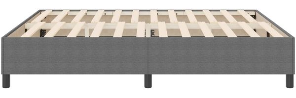 vidaXL Plattformbettgestell Hellgrau 180 x 200 cm Cordstoff 3337422 Bild 5