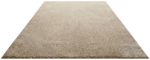 Homie Living Teppich Flavio, rechteckig, Höhe: 30 mm, Hochflor, gewebt, weich, uni, Wohnzimmer, Schlafzimmer, waschbar
