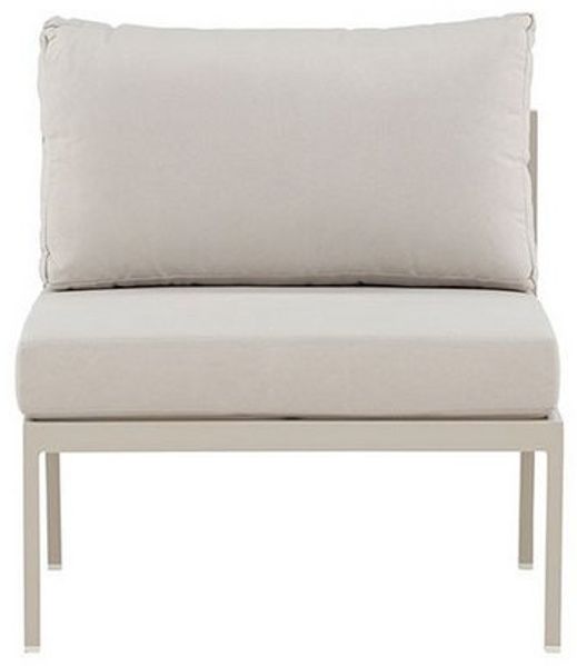 Venture Home Gartenliege Copacabana Gartensofa Mittelsegment beige.