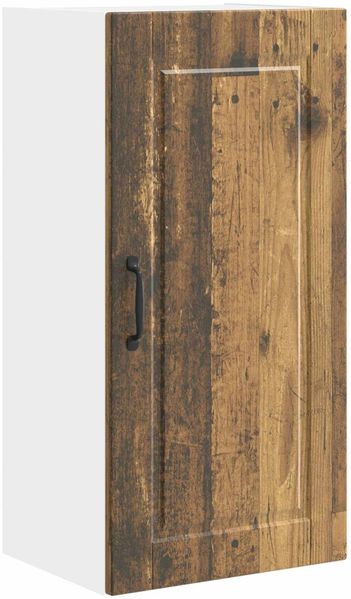 vidaXL Wandschrank PORTO Altholz 40 x 31 x 80 cm Holzwerkstoff 885383 Bild 2