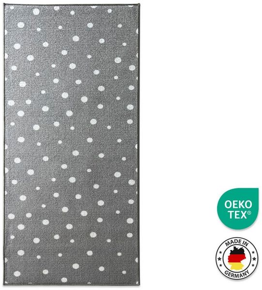 Karat Kinderteppich Teppichläufer Dots&Stars, Robust und Pflegeleicht, In zwei Designs