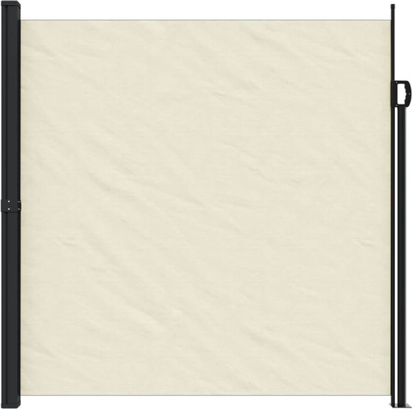 vidaXL Seitenmarkise Ausziehbar Creme 200x500 cm 4004460 Bild 3