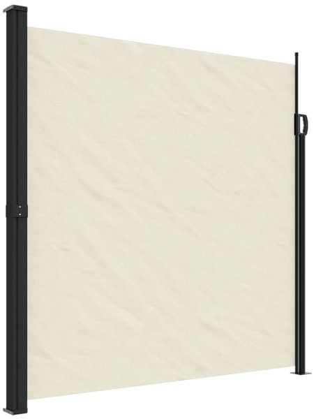 vidaXL Seitenmarkise Ausziehbar Creme 200x500 cm 4004460 Bild 2