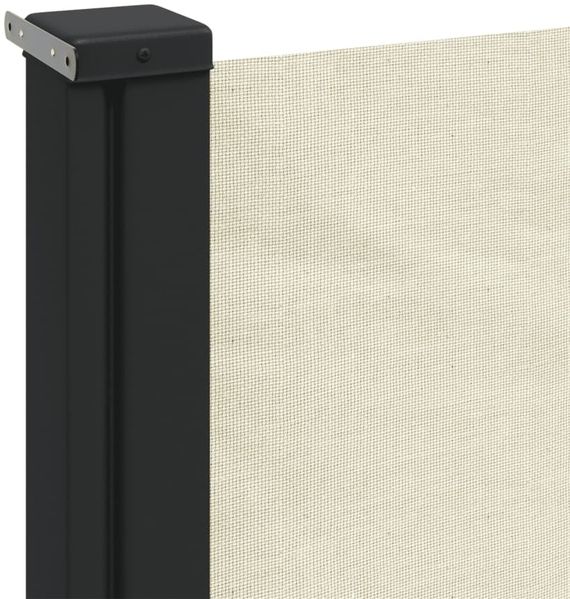 vidaXL Seitenmarkise Ausziehbar Creme 200x500 cm 4004460 Bild 7