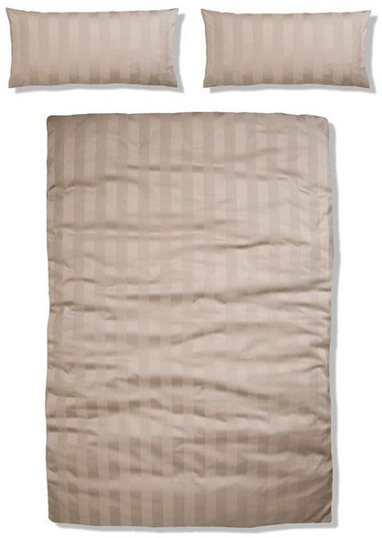 Leonique Bettwäsche Malia in Gr. 135x200 oder 155x220 cm, Mako-Satin, 2 teilig, zeitlose Bettwäsche aus Baumwolle, Bettwäsche in Mako-Satin-Qualität
