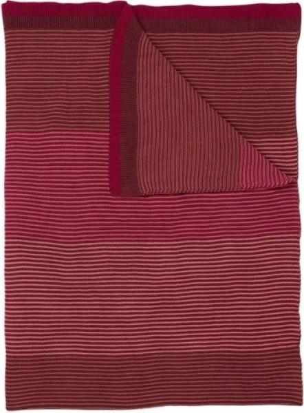 Pip Studio Decke Überwurf Blockstripe Pink (130 x 170 cm) 248698