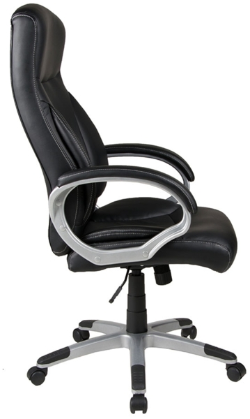 Chefsessel Colette XXL / Cosimo XXL, Kunstleder, Kunststoff, Schwarz, 65 x 122 x 65 cm Bild 3