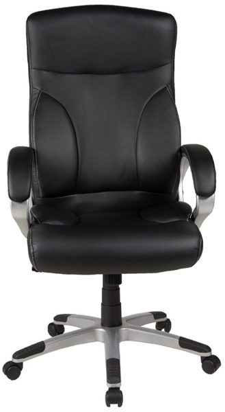 Chefsessel Colette XXL / Cosimo XXL, Kunstleder, Kunststoff, Schwarz, 65 x 122 x 65 cm Bild 2