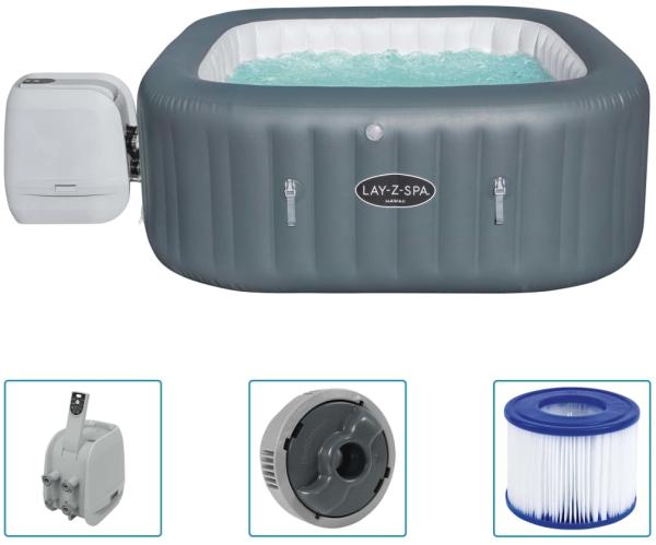 Bestway Lay-Z-Spa Whirlpool Hawaii HydroJet Pro Aufblasbar 92134