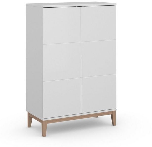 andas Highboard Maryd (1 St), Hochkommode mit Untergestell in Holzoptik