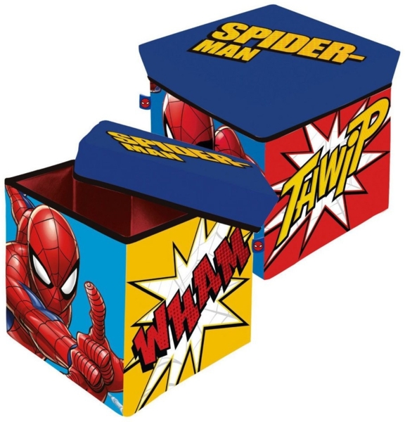 Spiderman Aufbewahrungsbox Spiderman Spielzeugaufbewahrung 30×30×30 cm