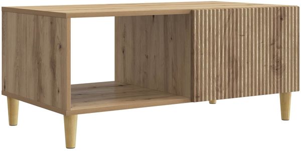 vidaXL Couchtisch Artisan-Eiche 90 x 50 x 40 cm Holzwerkstoff 894734