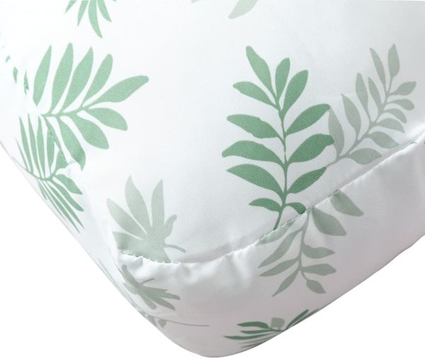 vidaXL Palettenkissen Blattmuster 50x50x12 cm Stoff 360443 Bild 7
