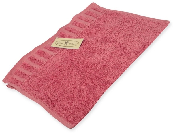 Gästetuch uni altrosa, 30 x 50 cm