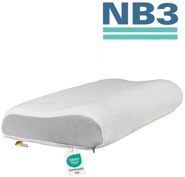Dormabell Nackenstützkissen Nackenstützkissen Dormabell Cervical NB3 Talalay Latex, Seitenschläfer, Rückenschläfer