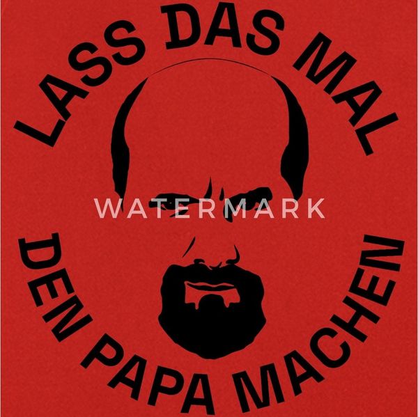 Spreadshirt Kochschürze Stromberg Bernd Lass Das Mal Den Papa Machen Kochschürze, (1-tlg)
