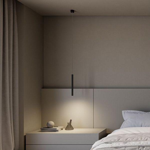 Neona LED Deckenleuchte LYRA Schwarz, LED fest integriert