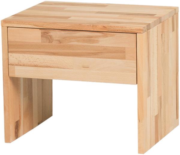 Dico Buche Kernbuche Massivholz Nachttisch Beistelltisch 960.66 06 Buche natur geölt