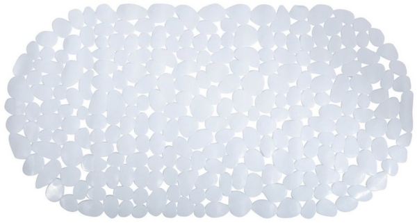 MSV Duschmatte KIESELSTEIN, mit Saugnäpfen, rutschfest, pflegeleicht, PVC, Dusch- und Wanneneinlage, PVC, attraktive Kieselstein-Optik, in vielen bunten Farben erhältlich