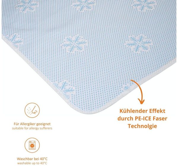 sleepling Sommerbettdecke Cool, ultra leicht, wirkt kühlend, kühle und warme Seite