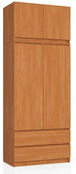 Raumhirsch Furniture Kleiderschrank Moderner Kleiderschrank – Eleganter Stauraum – Schlafzimmerschrank Robustes Möbelstück aus Spanplatte, Maße: 90 x 234 x 51 cm