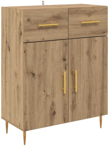vidaXL Highboard Artisan-Eiche 69,5 x 34 x 180 cm Holzwerkstoff 3415898 Bild 5